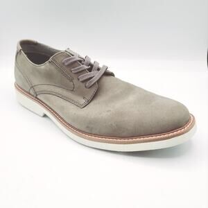 G.H. Bass & Co. Gray Suede Leather Lace Up Oxford Derby Size 9.5M